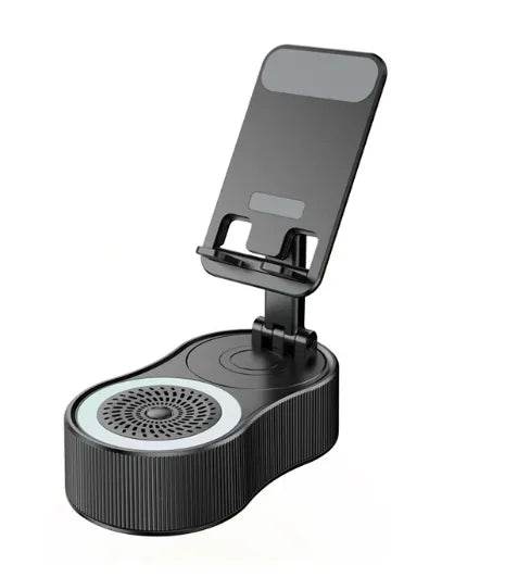 Nuevo soporte para teléfono celular con luz LED y altavoz Bluetooth