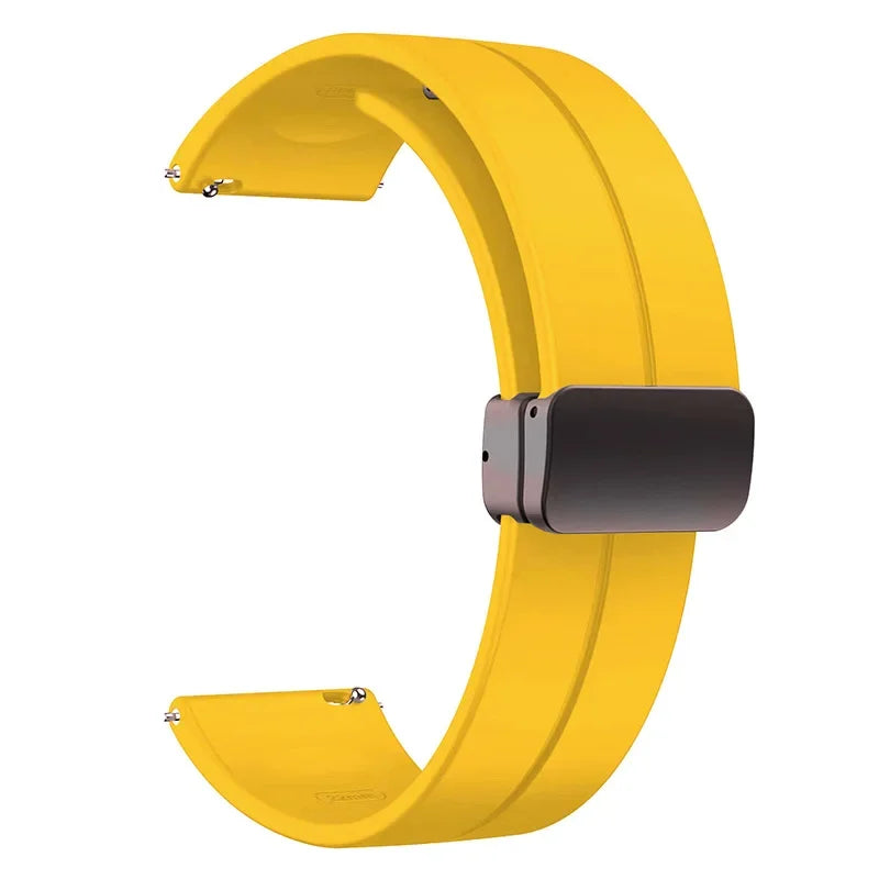 OnePlus Watch Silicone Band with Magnetic Folding Buckle