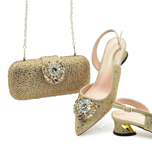 Matching Women Shoe and Bag Set HAS1-1
