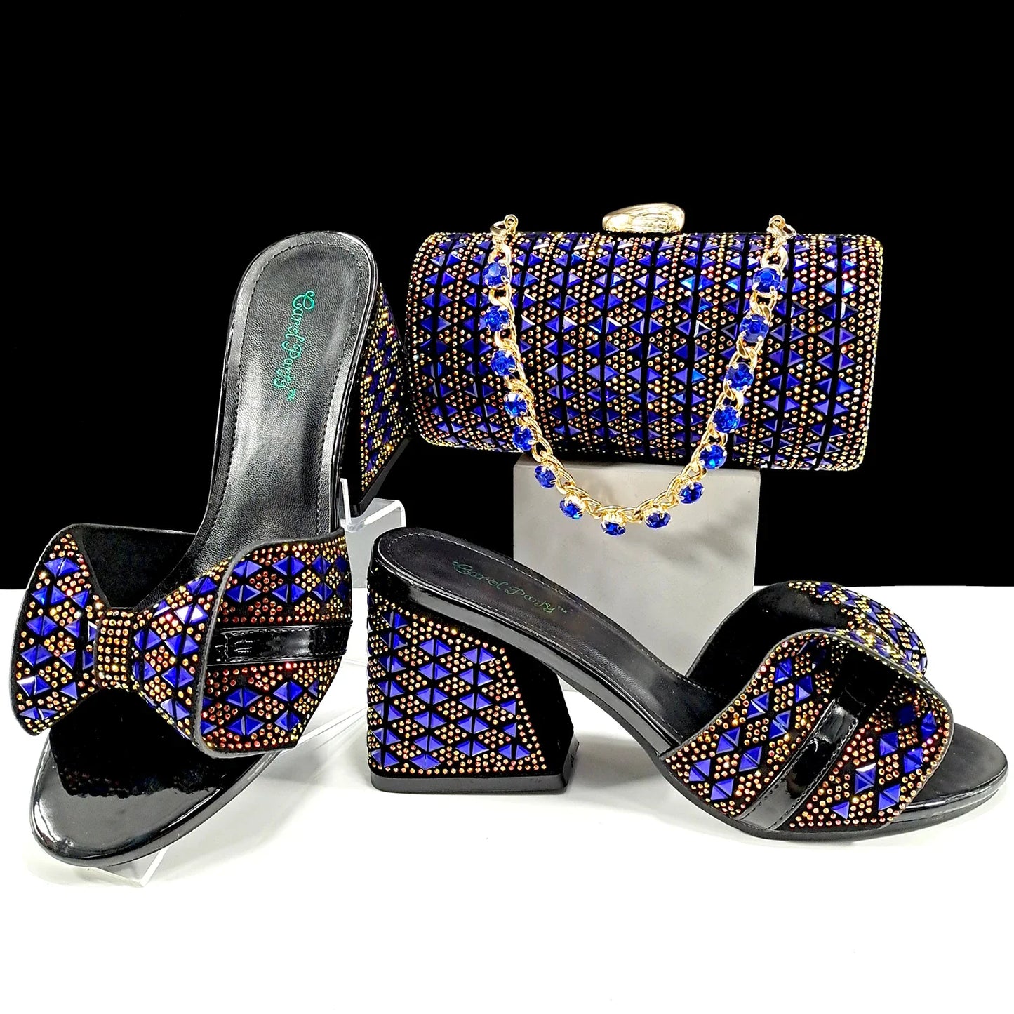 Conjunto de Zapatos y Bolsos de Señora de Alta Calidad HJJ1-10