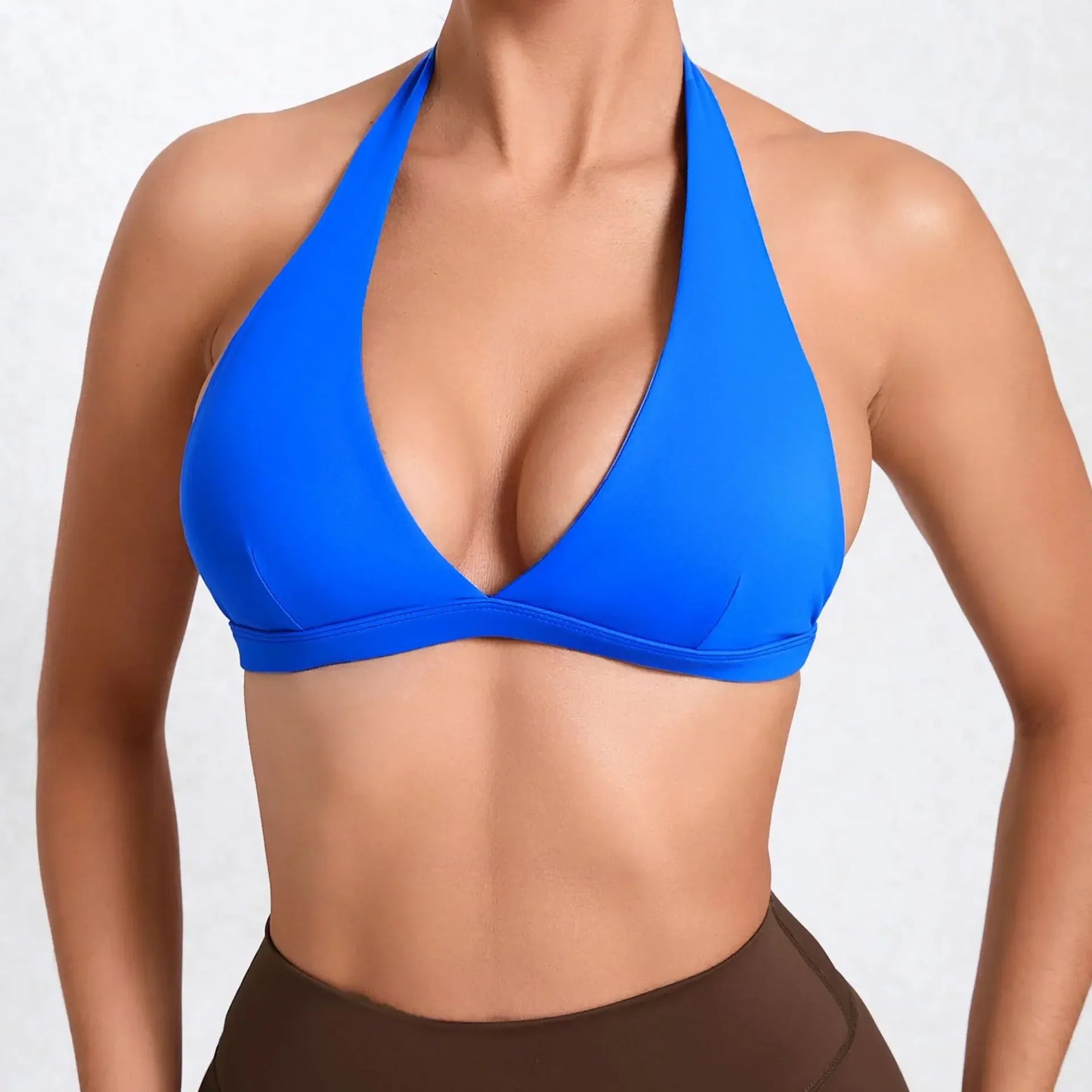 Sujetador deportivo sexy sin espalda