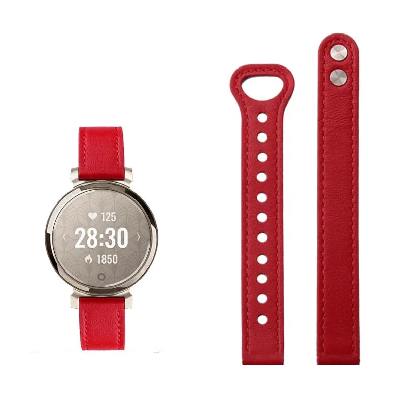 Garmin Lily 2 & 2 Active 14mm Slim Leather Band