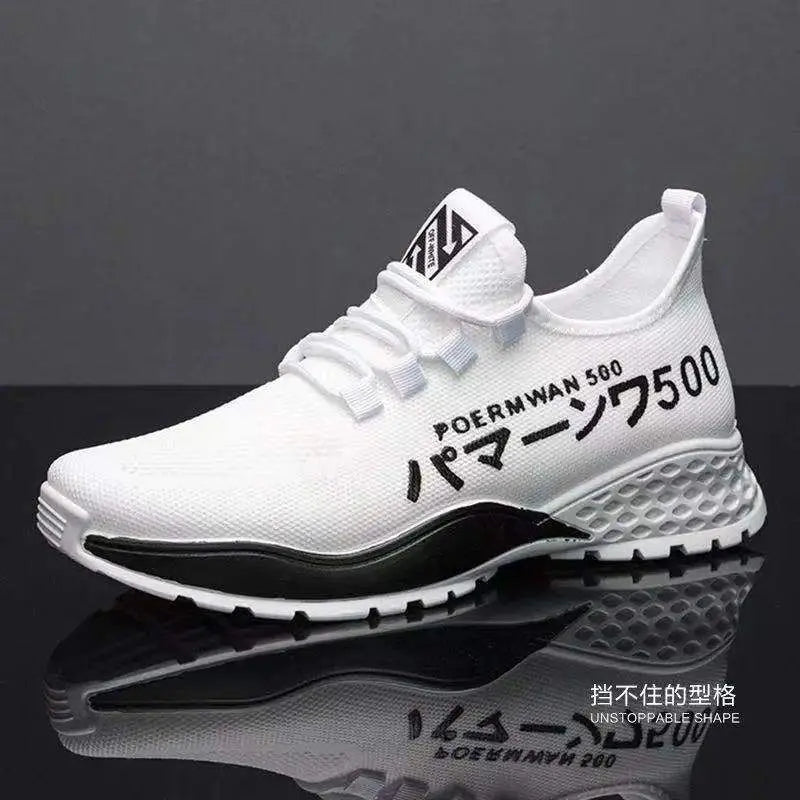 Men's Lightweight Mesh Breathable Casual Sports Shoes Summer Soft Sole Comfortable Outdoor Running Shoes Youth Sneakers Zapatos