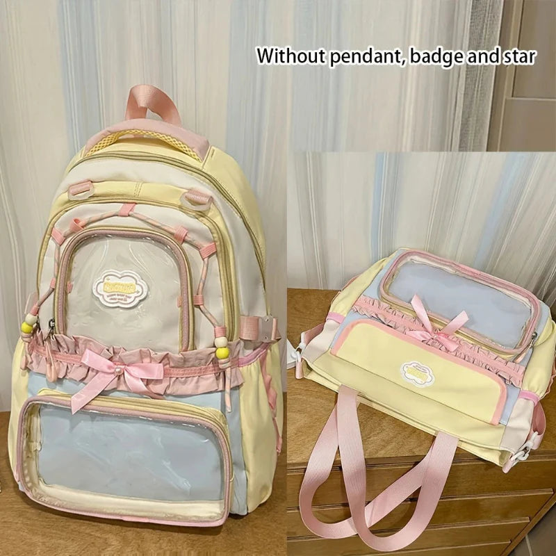 Mochila y bolso tote Kawaii Pastel