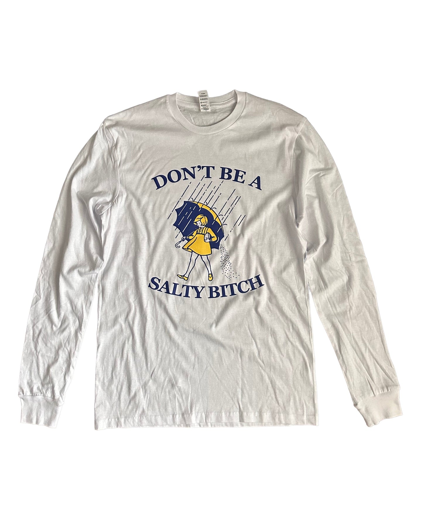 Camiseta de manga larga "No seas un/a amargado/a"