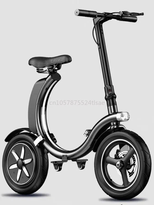 Folding Electric Bicycles Are Small, Ultra-light and Portable, Helping To Drive Battery Cars