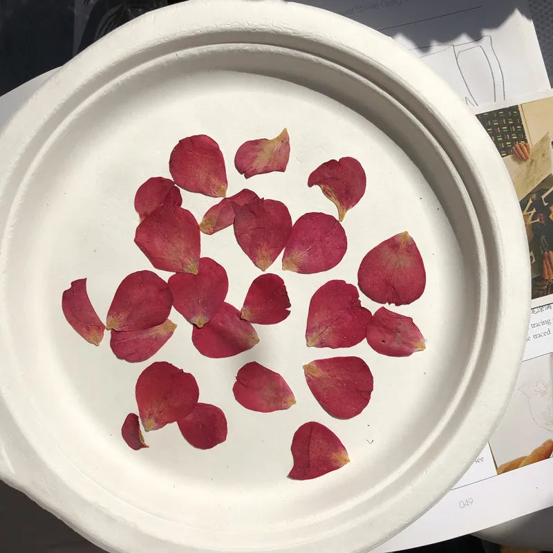 120pcs Rose Petals Mixed Pack, Dried Flowers, Pressed Flowers
