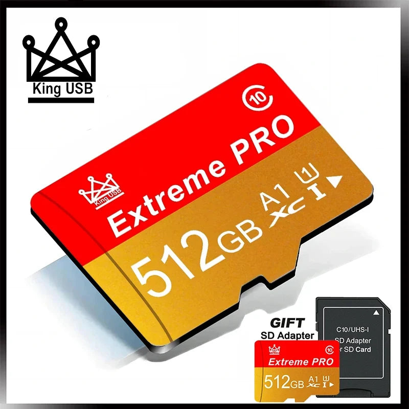 4/8/16/32/64/128/256/512GB Mini SD Memory Card for Android Smartphone Tablet Camera Accessories