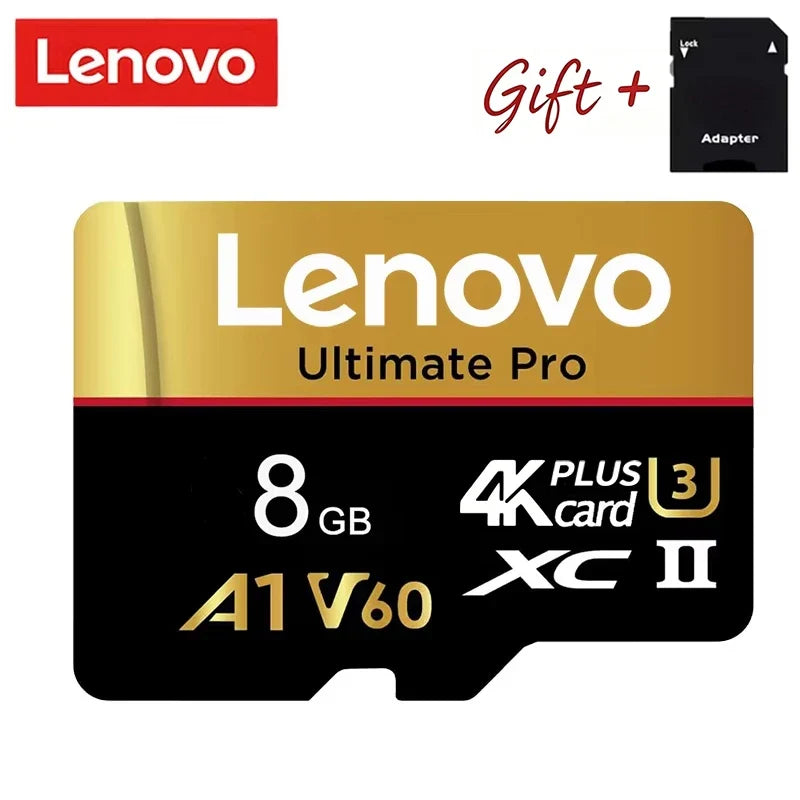 Extra Large Lenovo 512GB SD Cards TF Cards Micro TF SD Memory Card 256GB 4K 64GB for Camera/Laptop/Phone/Dashcam