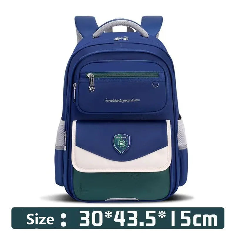 Sun Eight Orthopedic School Bag Grade 3-6 Primary Student Shoulder Backpack Large Capacity Light Water Proof Mochilas Escloares