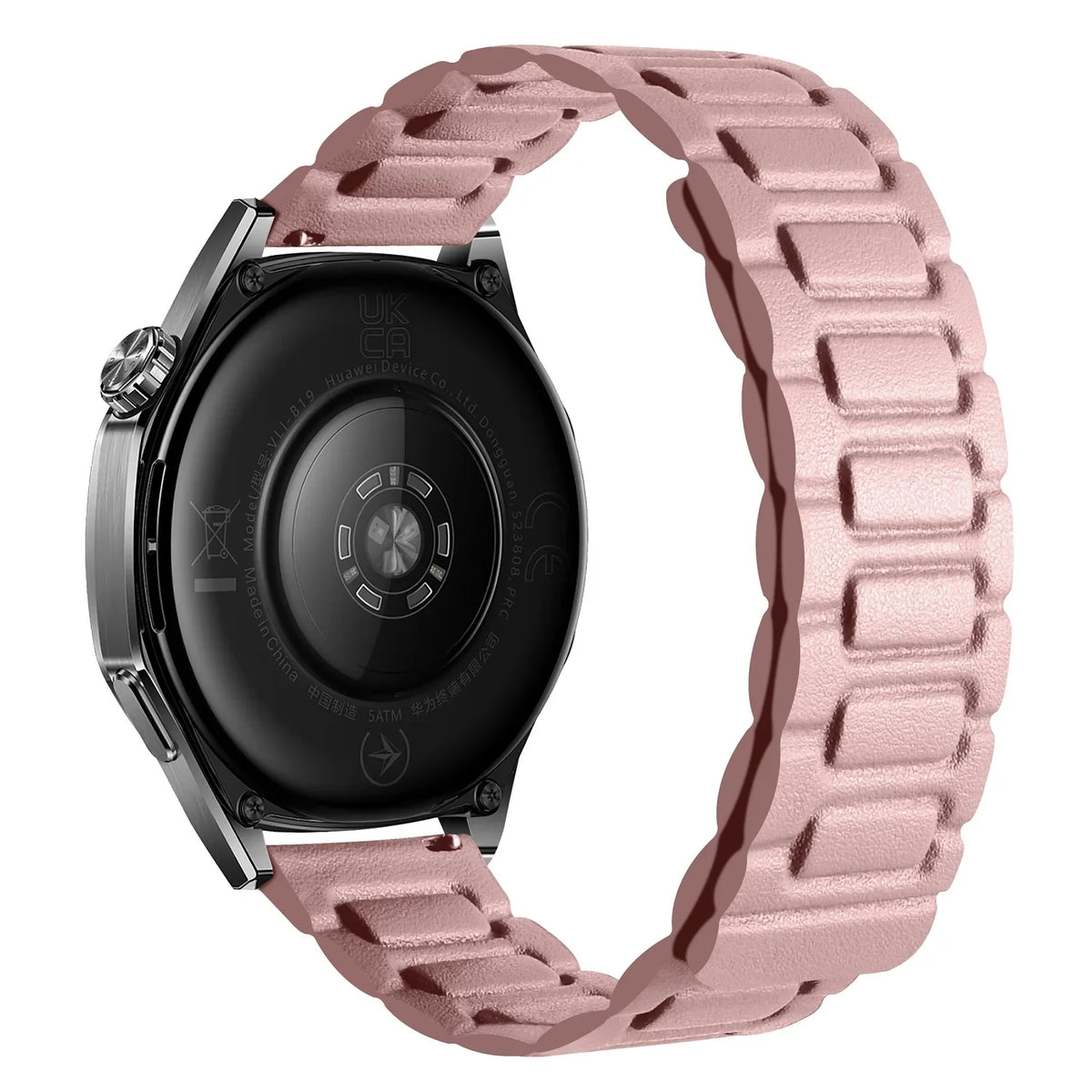 Garmin 18/20/22mm Quick Release Magnetic Leather Link Band