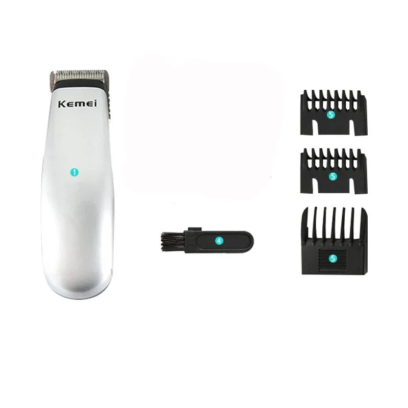 Kemei Mini Portable Hair Trimmer Cutting Machine Newly Design Electric Hair Clipper Beard Barber Razor Men Style Tools KM-666