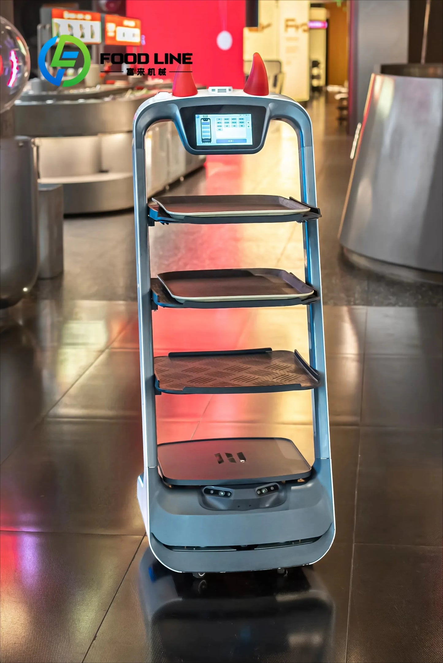 Restaurant Waiter Intelligent Reception Service Robot Robot Waiter for Restaurant