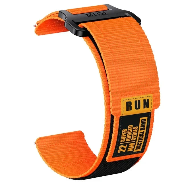 COROS PACE & APEX Nylon Hook-and-Loop Band with Woven Label
