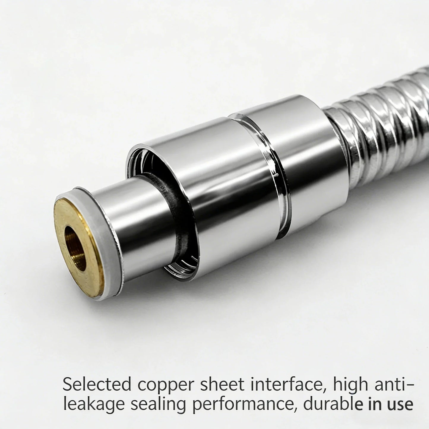 Spray hose, pressurized shower hose, explosion-proof water pipe, rain shower hose, thickened high-pressure shower hose 