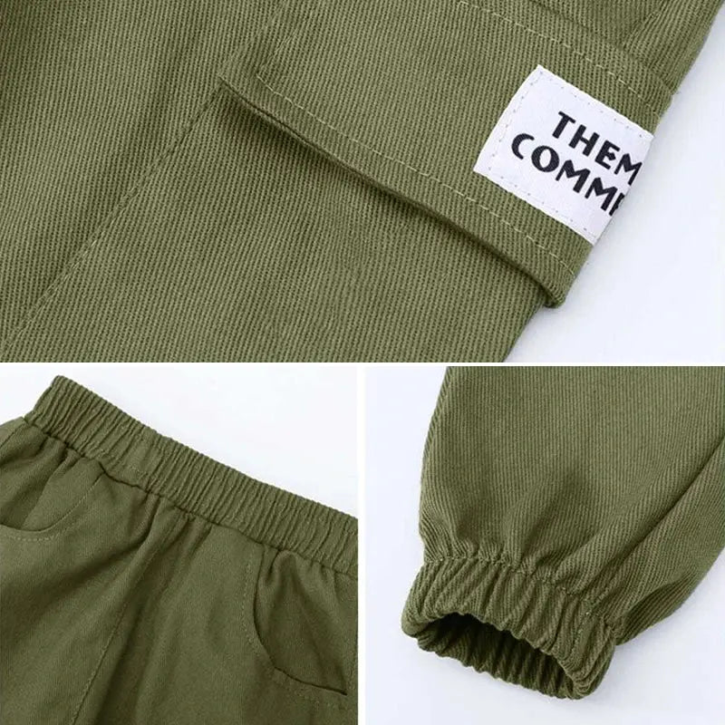 Trendy Cargo Trousers for Young Boys Sizes 4-12