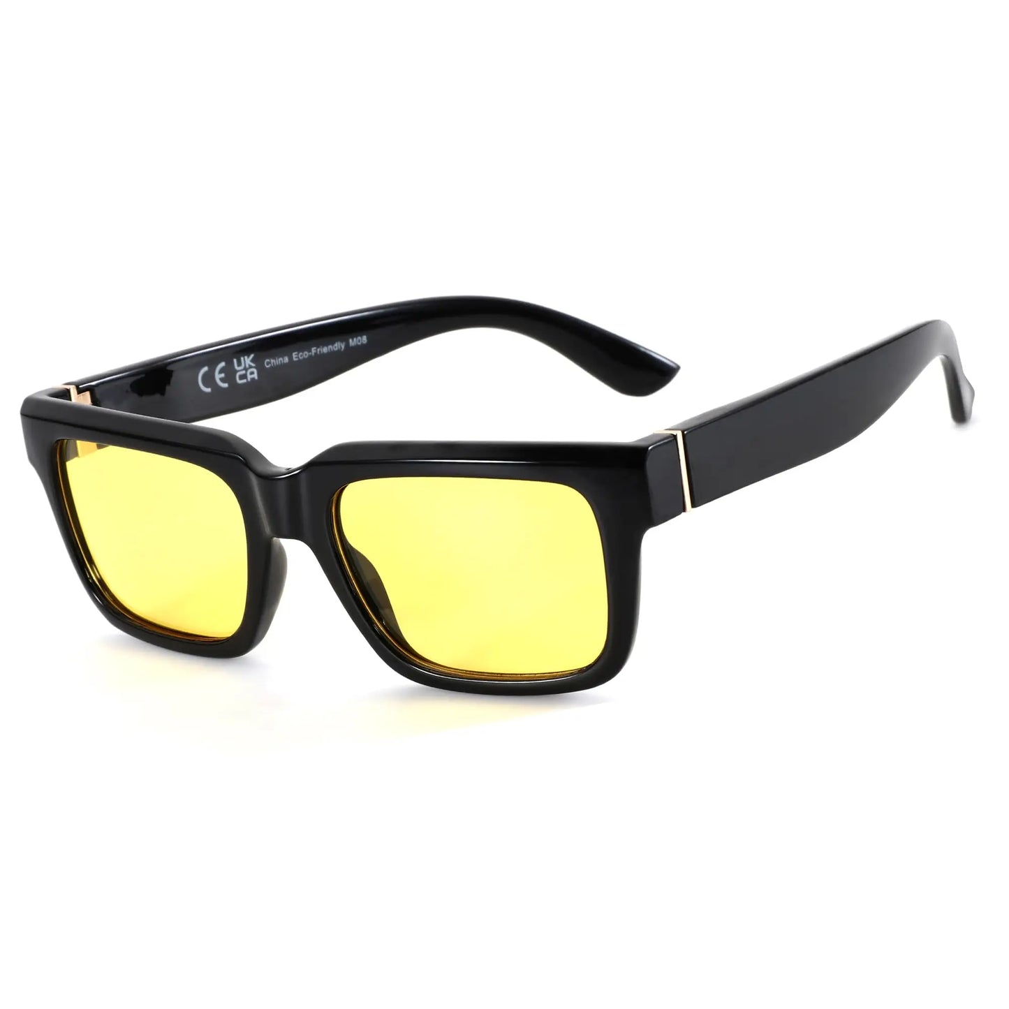 ZENOTTIC Retro Rectangle Sunglasses for Men Women Polarized UV400 Protection Classic Trendy Driving Sun Glasses