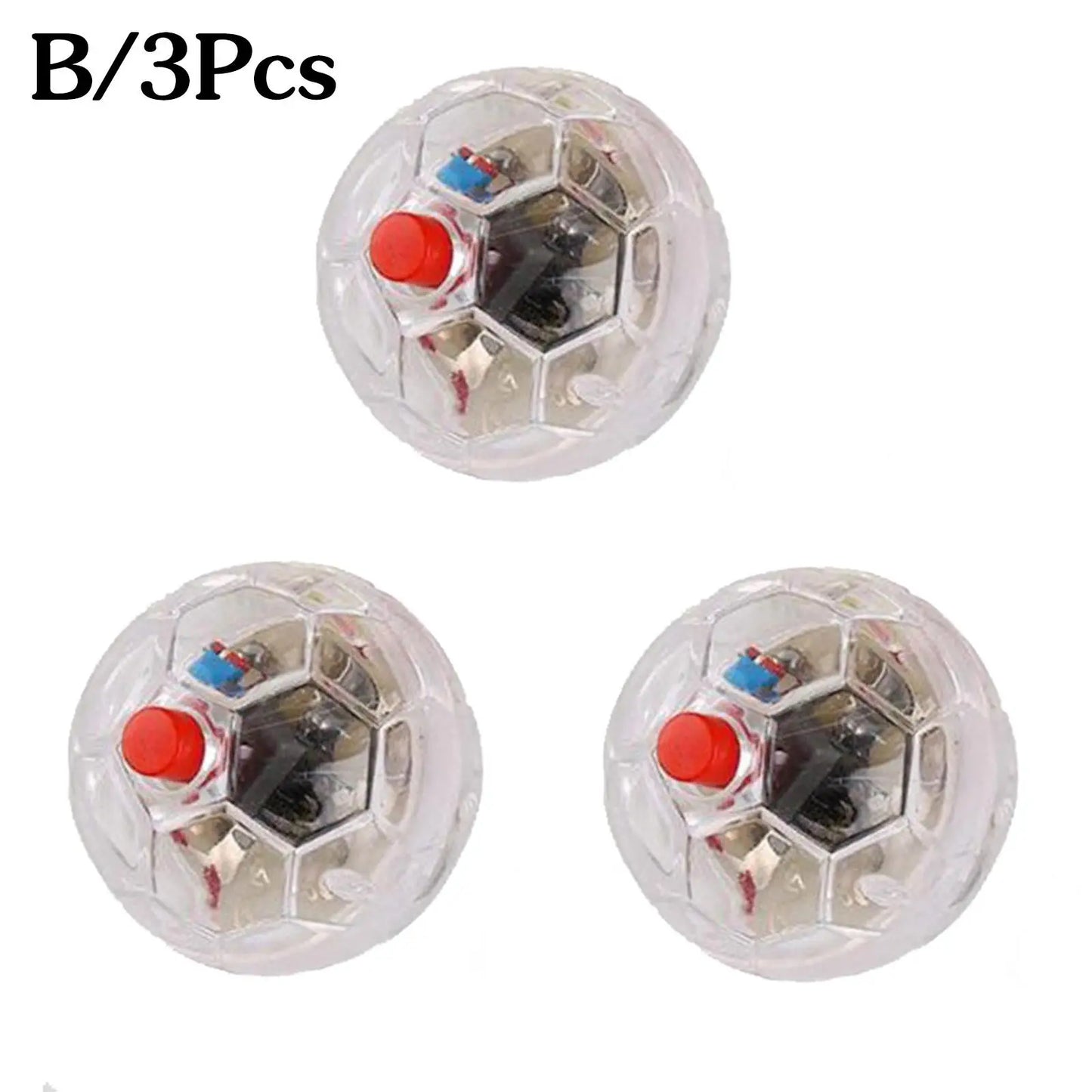 1/3pcs Cat Motion Light Up Interactive Flash Ball Flash Paranormal