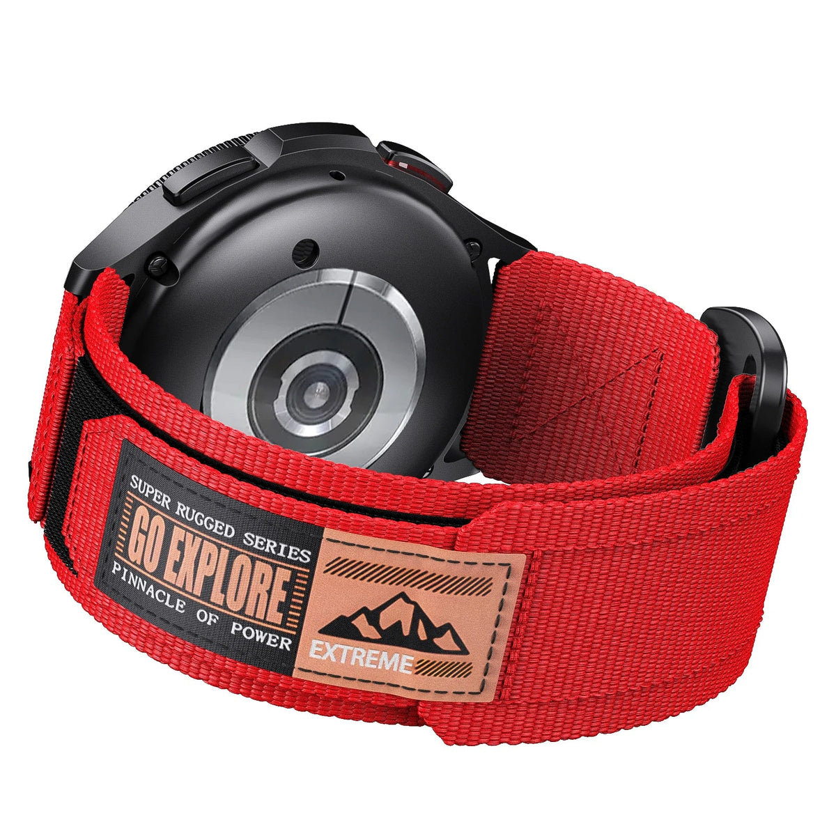 COROS PACE & APEX Nylon Sport Loop Band with Woven Patch