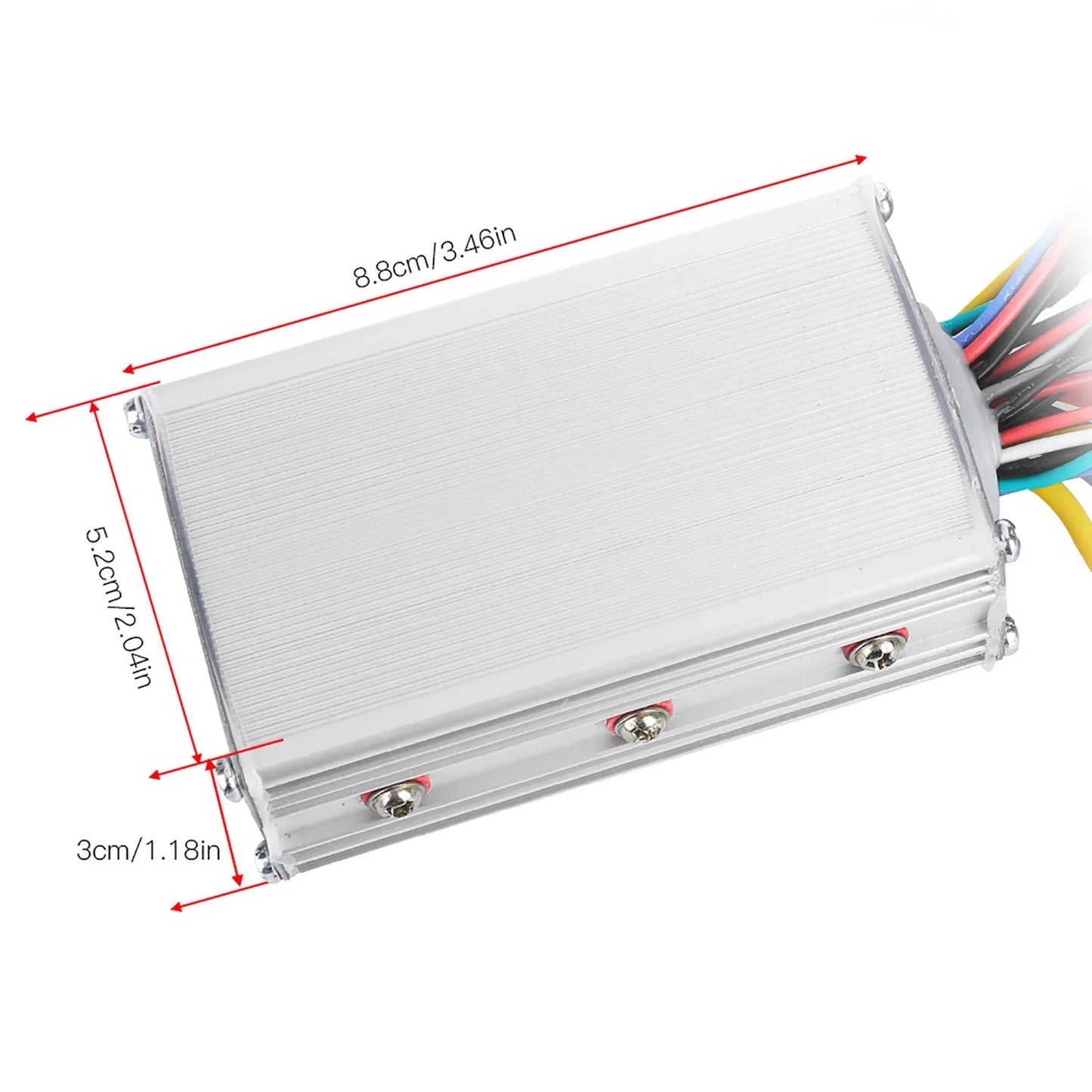 Electric Bike Controller 24V‑48V 13A Brushless Controller with LCD Display Panel E-scooter Meter Control for 22.5mm Handlebar