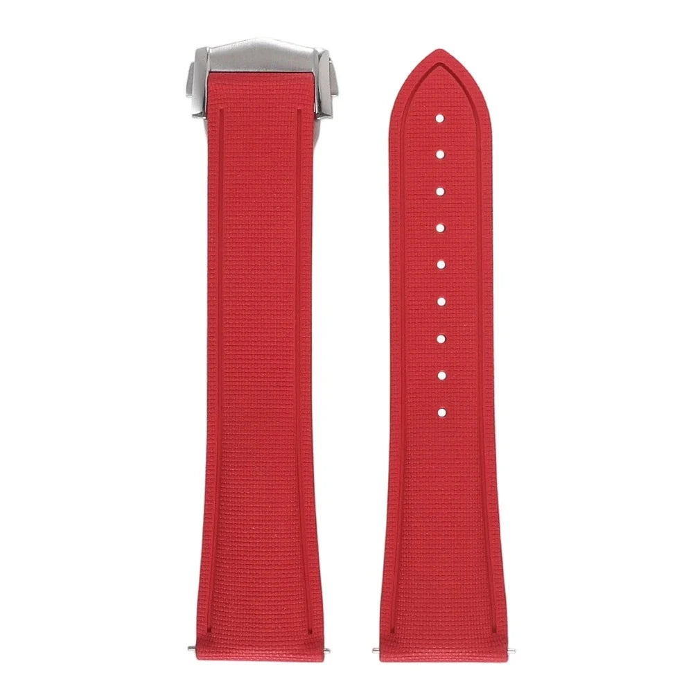 Suunto Race, Vertical & 9 Peak Sailcloth-Texture FKM Rubber Band