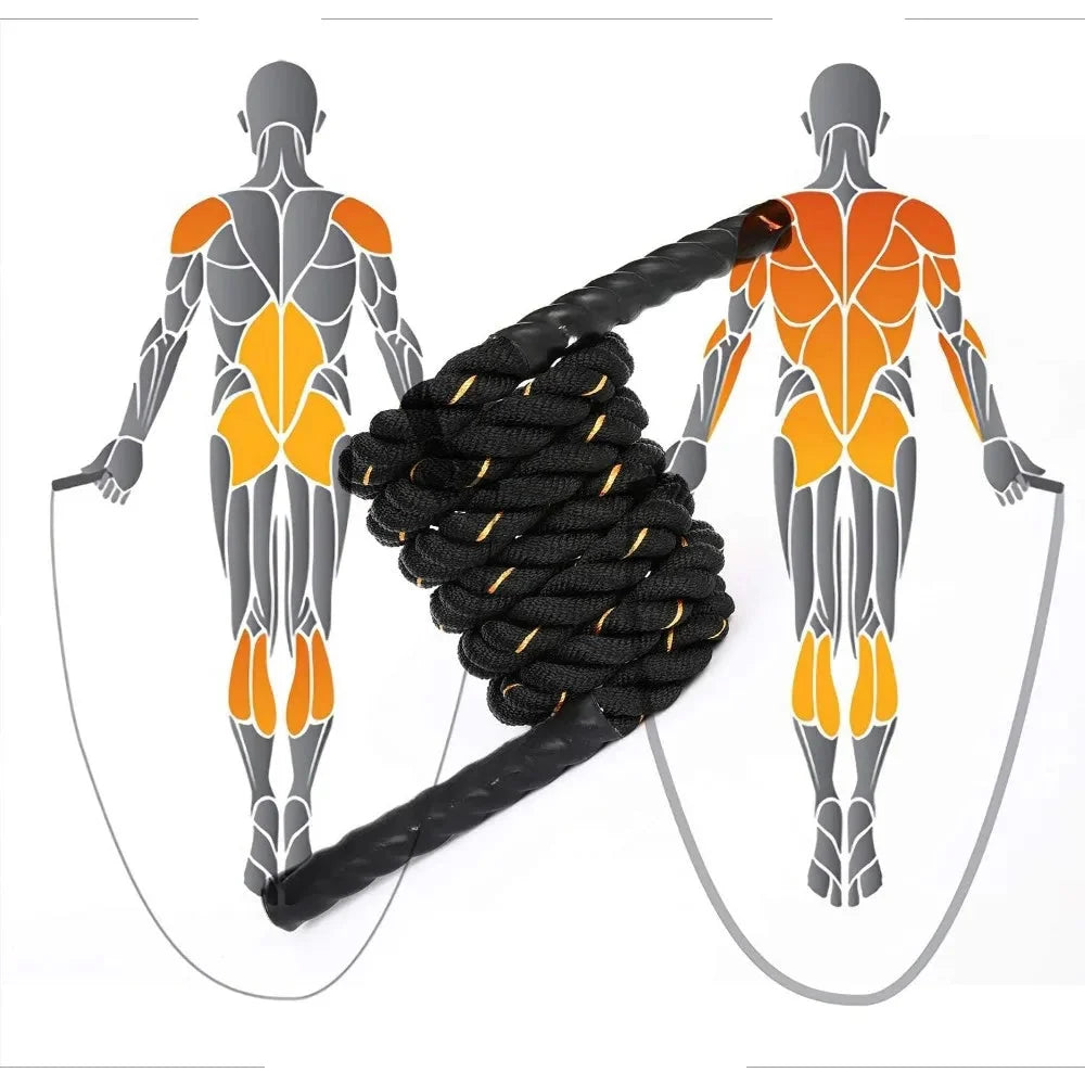 5lb Weighted Jump Rope for Intense Workouts