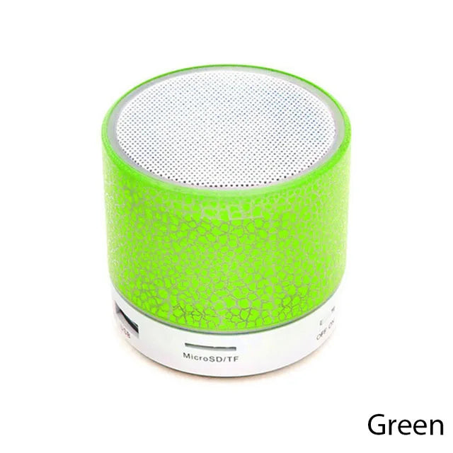 Mini Portable Wireless Bluetooth Speaker Sound Music Box Blutooth With LED Lights For PC Phone Subwoofer Bluetooth HiFi Speaker