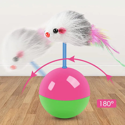 Juego de juguetes para gatos – Ratones y juguetes interactivos para mascotas