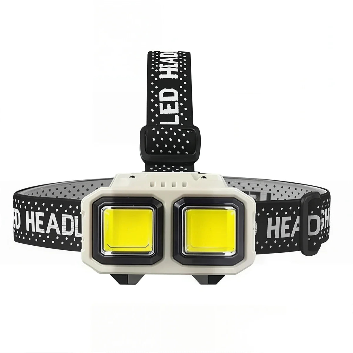 USB Rechargeable COB LED Powerful Headlamp Torch Waterproof Head Light for Outdoor Camping Fishing Hunting Search Lantern Torch