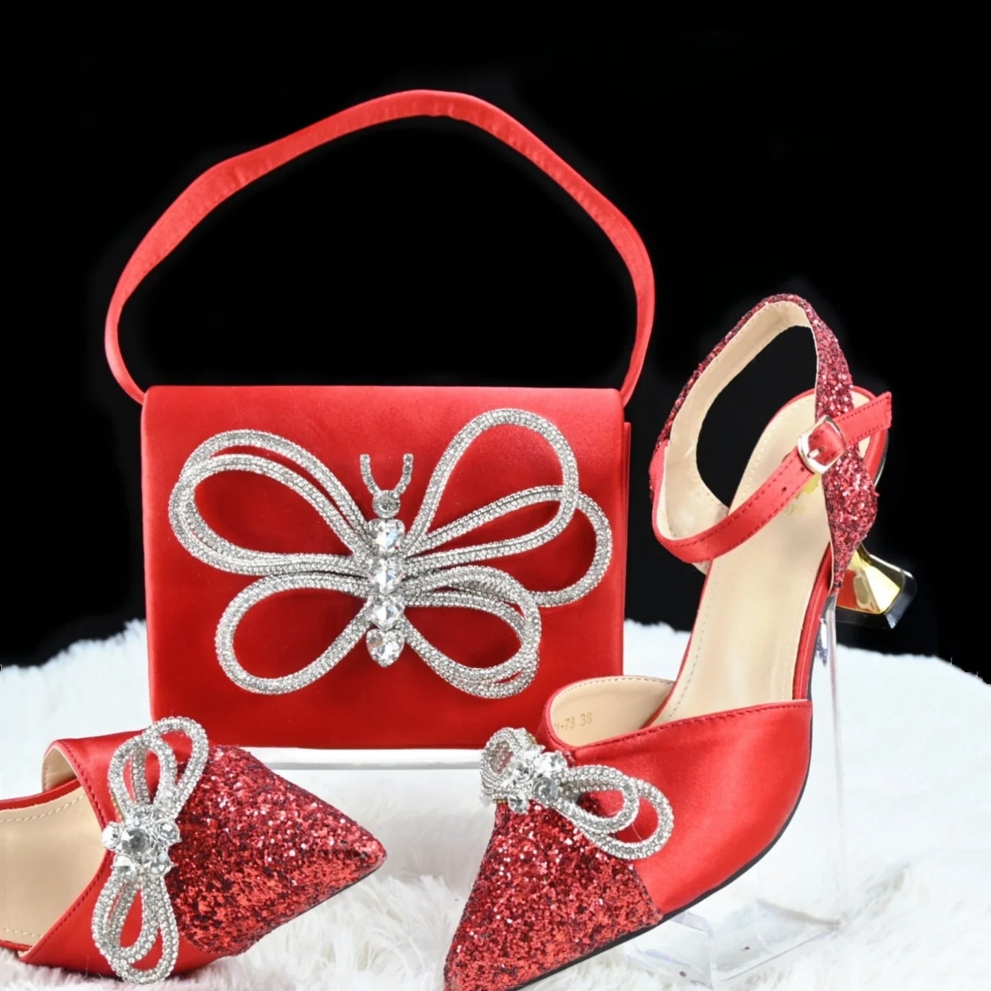Set de Zapatos y Bolsos de Señora de Alta Calidad HGH1-8
