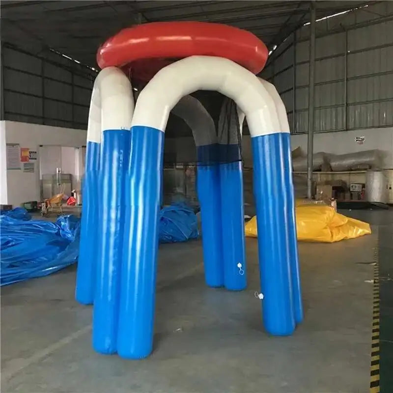Iatable Custom Giant Hoop Basketball Shooting Sport Game For Backyard Party
