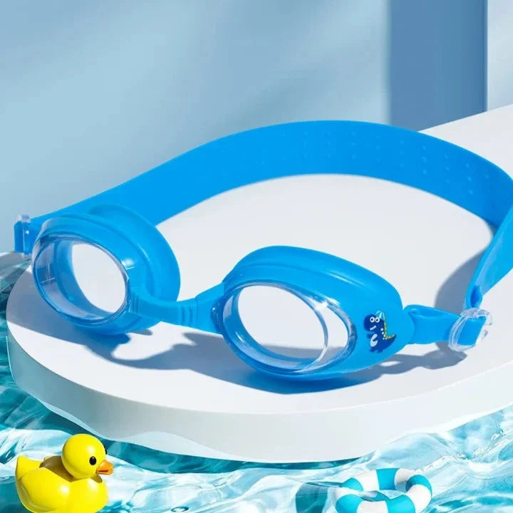 Waterproof Anti Fog Kids Swim Goggles and Cap