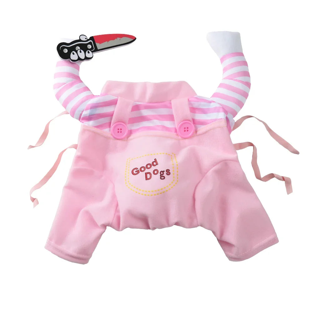 Dog Clothes For Small Medium Dogs Cats Christmas Funny Puppy Dressed Up Cosplay Costumes Chihuahua Yorkshire Pug Pet Clothing