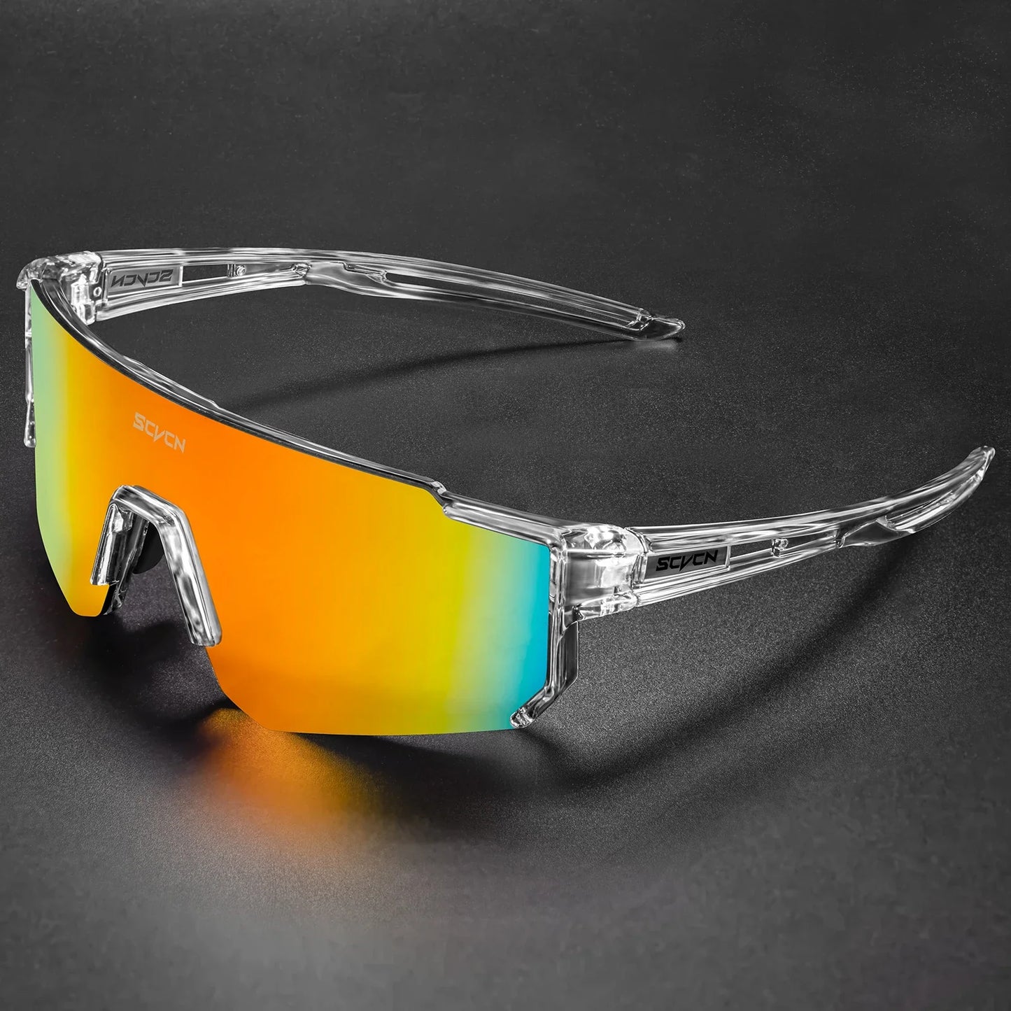 SCVCN New Outdoor Cycling Sunglasses Men Road Driving Bike Glasses Sports Mountain Climbing Women Bicycle Cycling UV400 Goggles