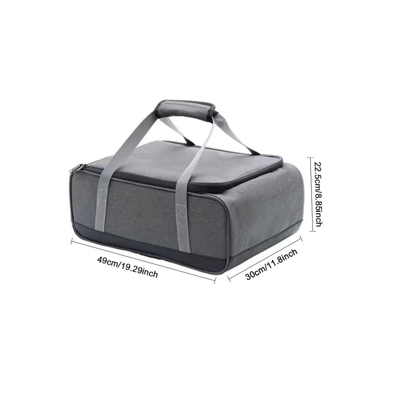 Outdoor Camping Cookware Bag Cutlery Pouch Large Capacity Tableware Handbag Outdoor Stove Tableware Storage Bag for Picnic BBQ