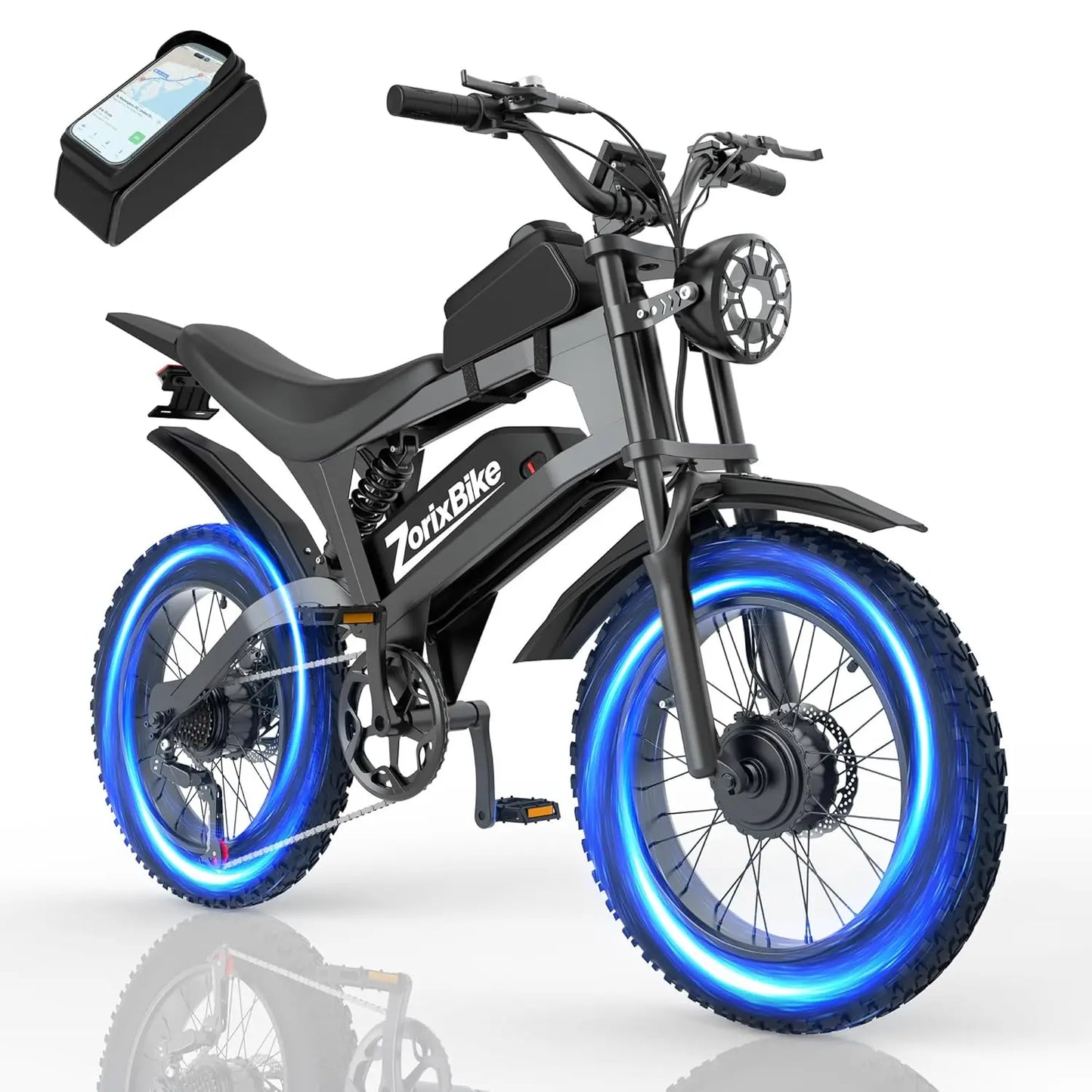 Electric Bike for Adults,48V 20AH - Peak Power 1500/3000W Brushless Motor Electric Bicycle - Max Speed 31-35MPH -, Customized