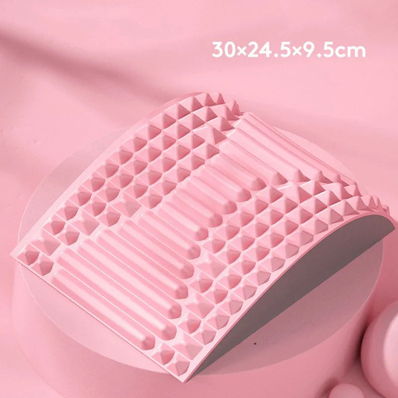 Back Stretcher Neck Pillow Relieve Massage Lumbar Support Massager for Neck Waist Stretch Device for Lower Back Stretcher YBAMQ2