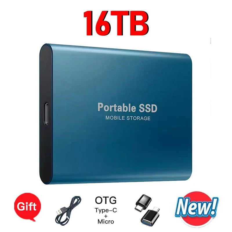 Reliable Brand 1TB External Hard Drive Portable SSD 2TB 4TB USB 3.1 High Speed Solid State Disk Data Storage