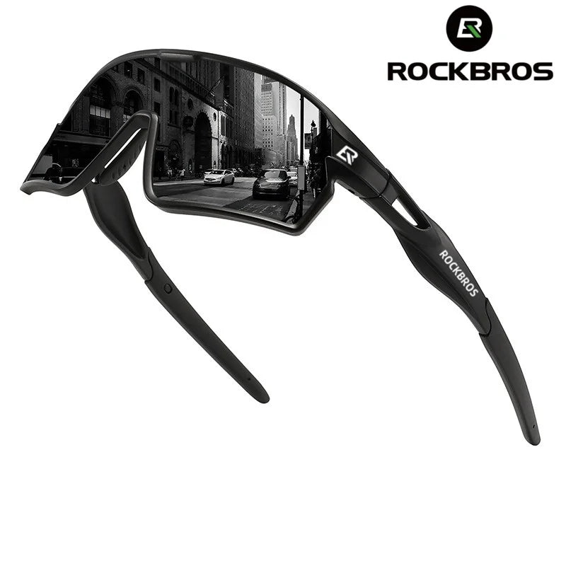 ROCKBROS Fashion Brand Men Women Bicycle Photochromic Eyewear MTB Bike FishingRunning CyclingSports Sunlasses Comfortable Goggle