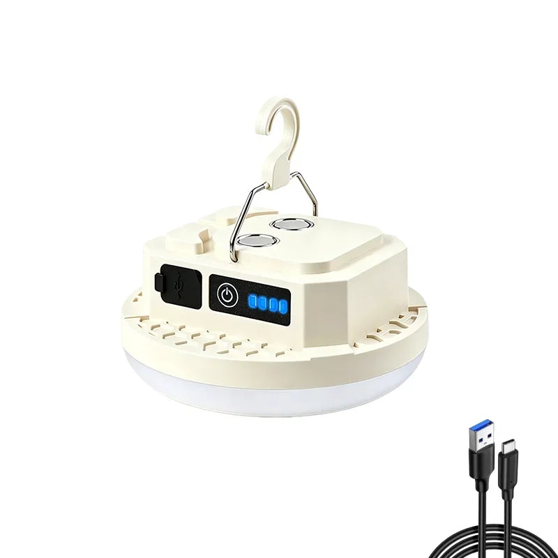 Outdoor camping light, tent light, super long battery life, rechargeable lighting, led ambient lighting, hanging camping