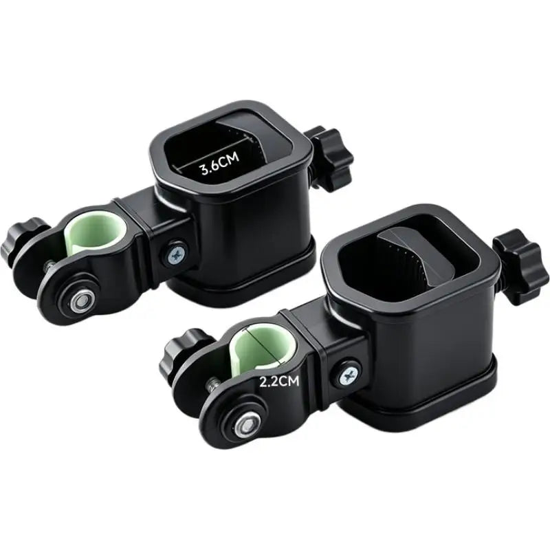 Camping Wagon Clamp Set Portable Umbrella Pole Clamp Kit Camping Wagon Bracket Easy to Install Outdoor Hardware Compact 