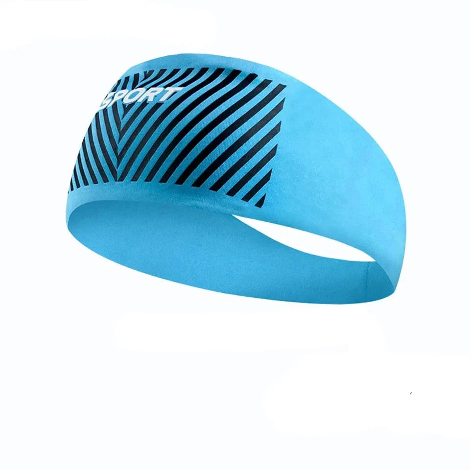 Moisture Wicking Headband for Cycling
