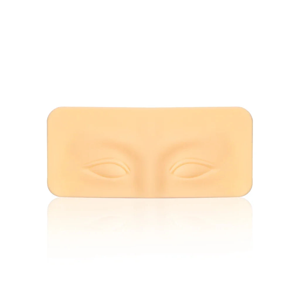 Premium 5D Silicone Eyebrow Tattoo Practice Training Skin Pad for Eye Permanent Makeup Board Beauty Academy Cosmetic Synthetic
