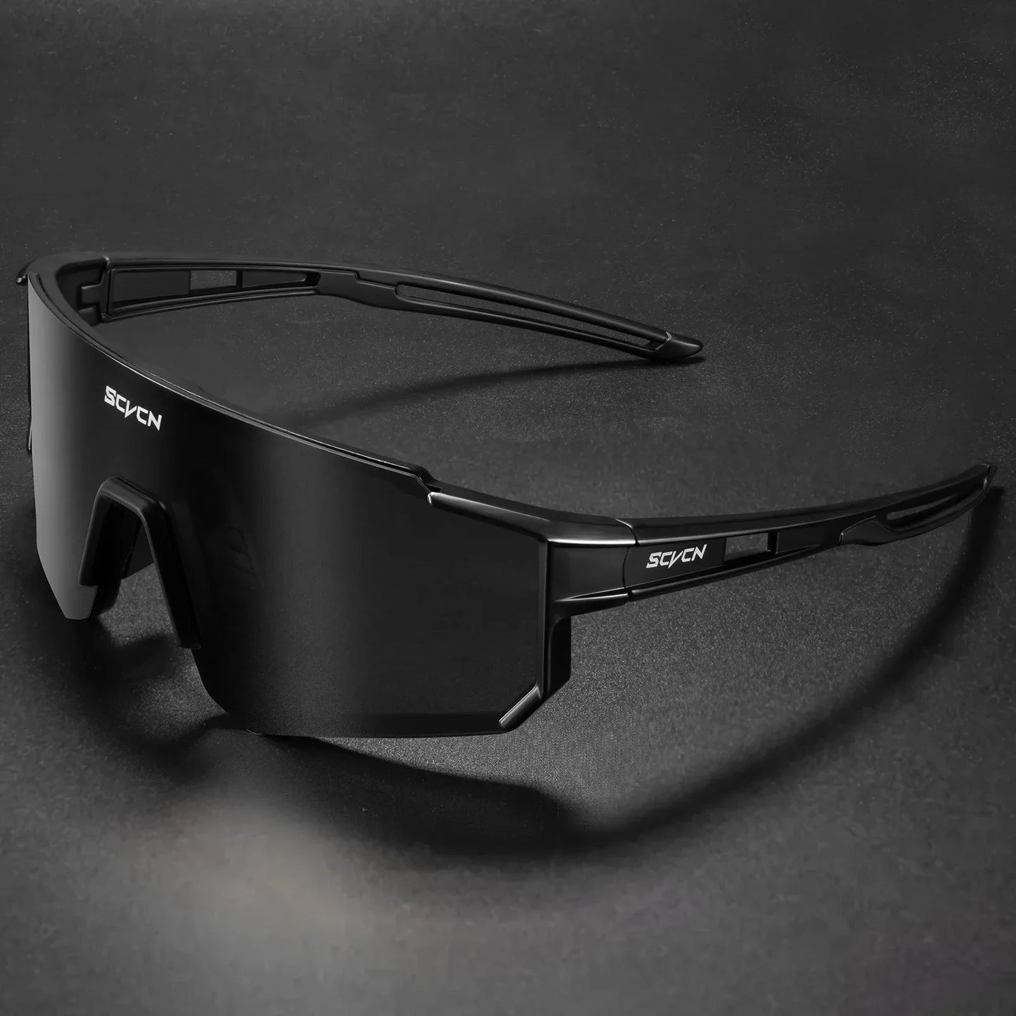 SCVCN Photochromic Cycling Glasses Night Riding Glasses Outdoor Sport Travel Sunglasses Men Women MTB Bike Golf Driving Eyewear