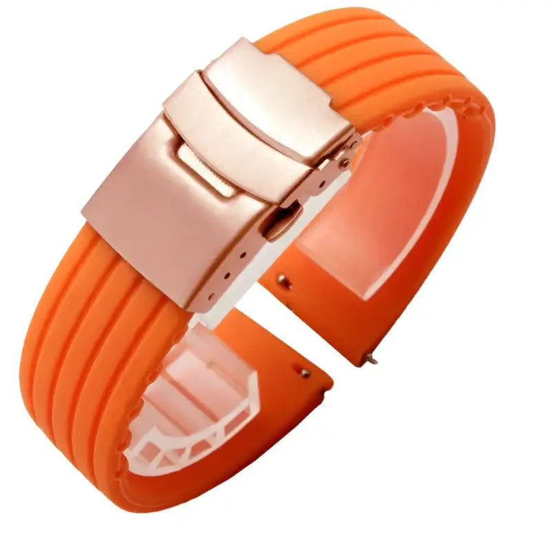 Suunto Race, Vertical & 9 Peak Ribbed Silicone Band, Folding Clasp