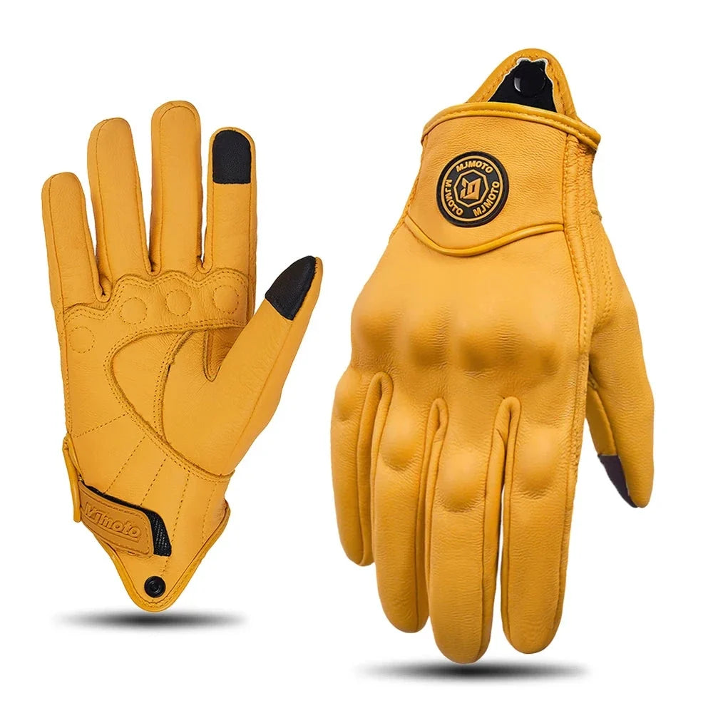 Classic Style Modern Comfort Retro Motorcycle Gloves