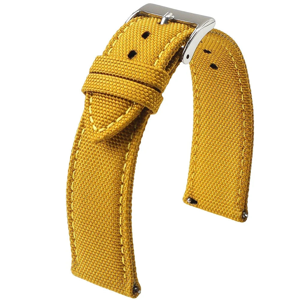Garmin 18/20/22mm Quick Release Sailcloth Nylon Band with Pin Buckle