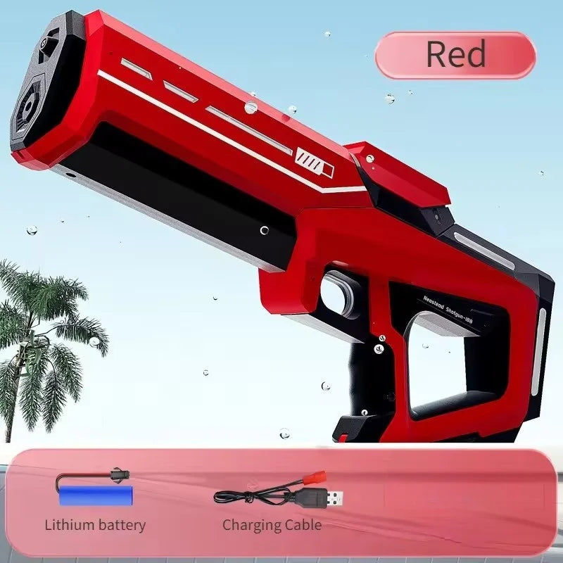 Automatically Absorb Water High Pressure Electric Water Gun Toys for Adult Summer Outdoor Pool Fight Game Children Watergun Gift