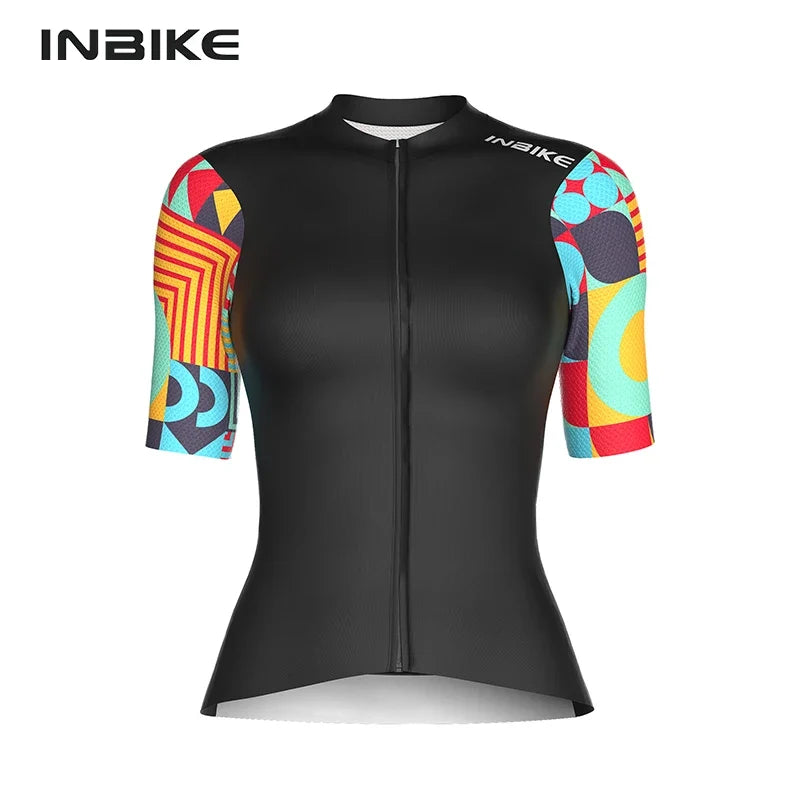 INBIKE Women’s Quick-Dry Cycling Jersey Top