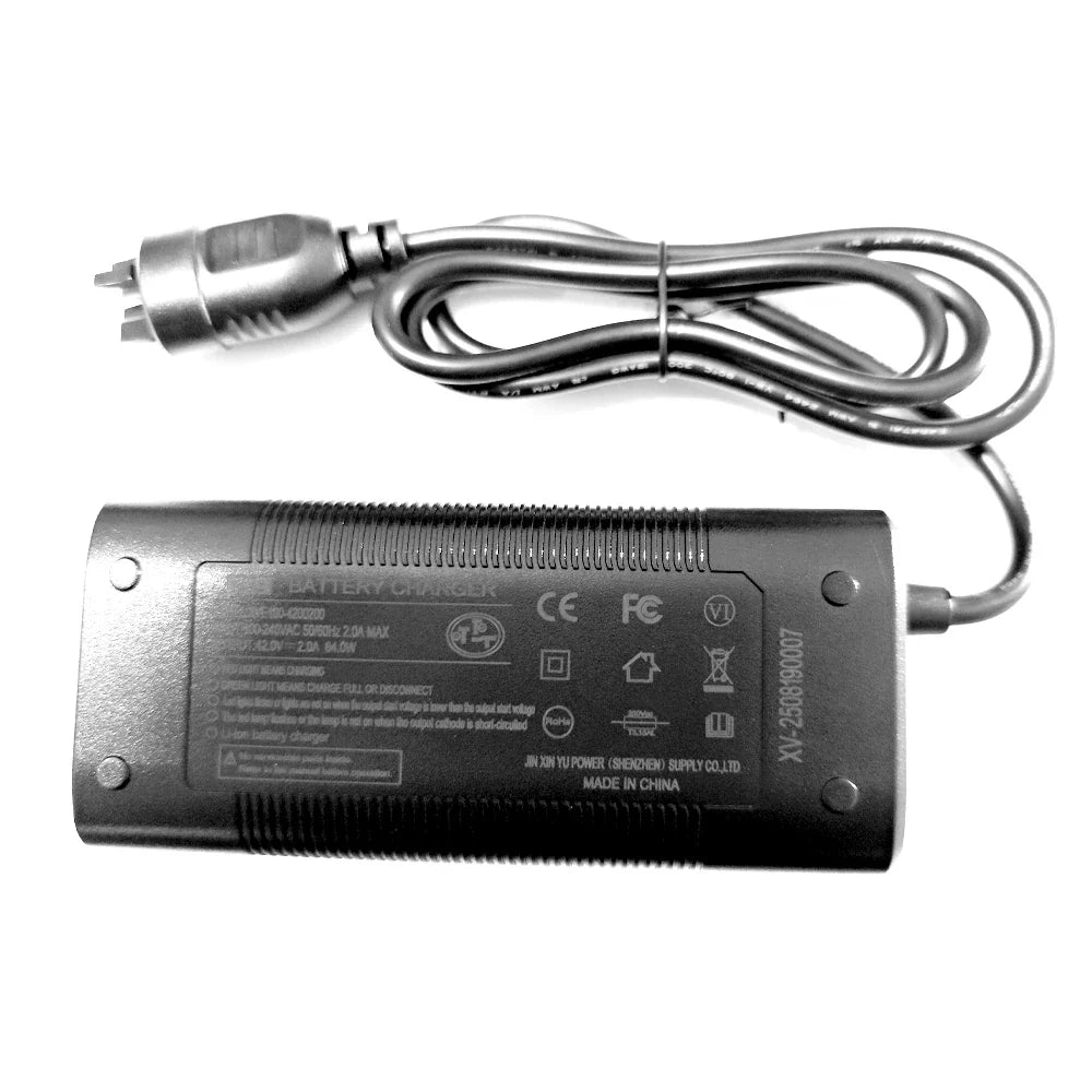 42V 2A Ebike Charger For 36V Bosch Active/Performance Line E-Bike Battery